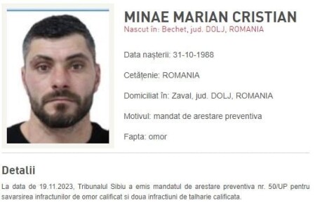 Marian Cristian Minae, suspect în cazul uciderii omului de afaceri sibian ...