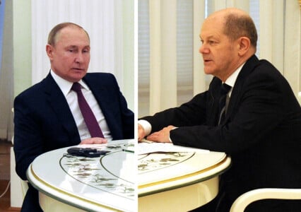 Ce a răspuns Putin, când Olaf Scholz i-a cerut telefonic să-și retragă ...