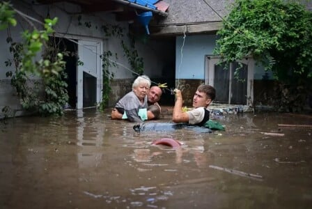 VIDEO Inundațiile provocate de ciclonul Boris au făcut ravagii. Imagini ...