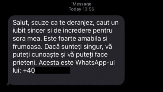 „Salut, scuze că te deranjez, caut un iubit pentru sora mea”. Noul tip de ...