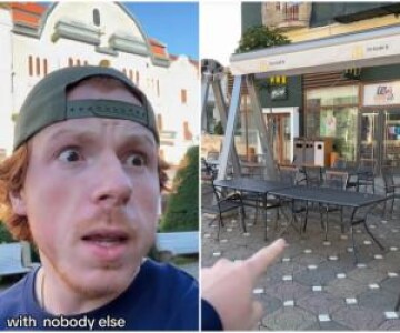 Turist american, şocat de ce a văzut în Timişoara. "Nu fură nimeni mesele ...