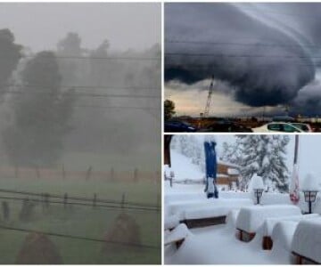 Ciclonul Boris aduce val de frig şi ninsori în România. Va ploua în câteva ...