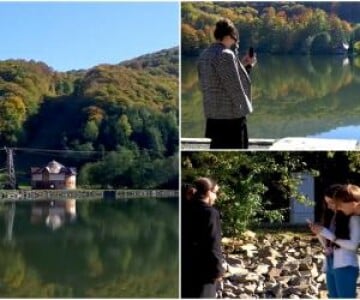 Staţiunea din România în care turiştii rămân fermecaţi de peisaje. Lacul de ...