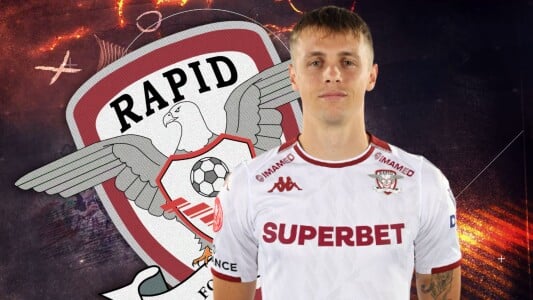 Timotej Jambor pleacă de la Rapid! Cu cine s-a înțeles transferul de 1 ...