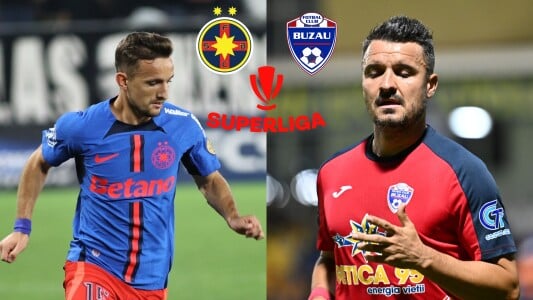 FCSB – Gloria Buzău, în etapa 12 din SuperLiga, de la 21:00. Surprize în ...