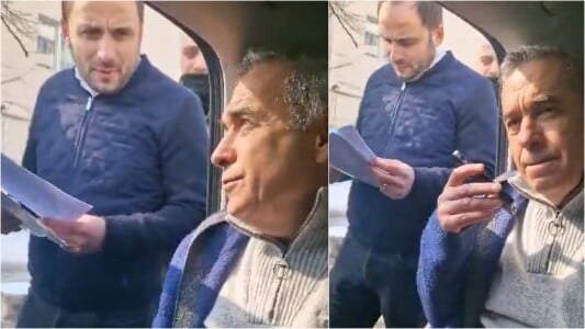 Video. Momentul în care Călin Georgescu a fost săltat din trafic și dus la ...