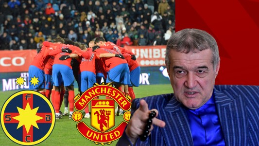 Decizia uluitoare anunțată de Gigi Becali pentru meciul cu Manchester ...